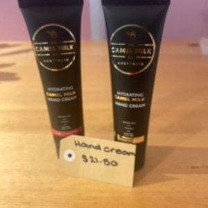 Camel Milk Co- Hand cream- Lemon Myrtle or Vanilla Blossom