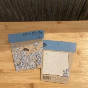Sow’n’Sow gift card and seeds- “Forget-Me-Not”